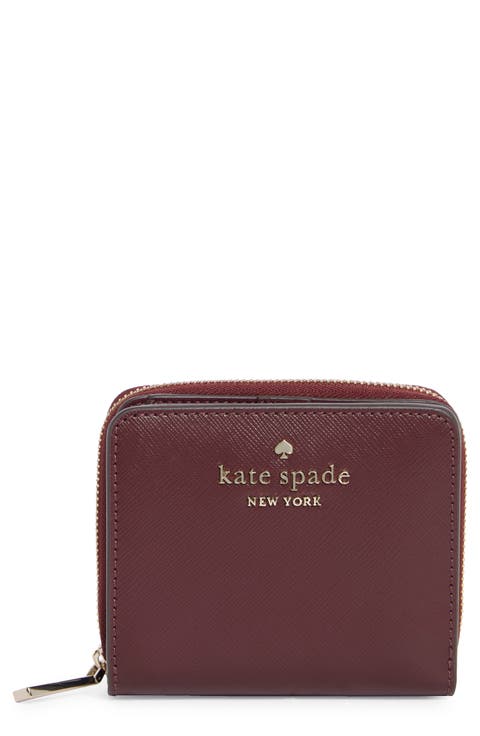 staci saffiano leather wallet