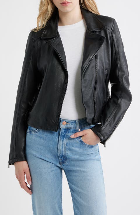 Bita Leather Moto Jacket