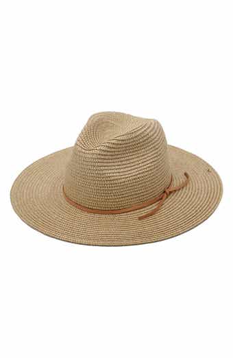 Heathered Straw Rancher Hat