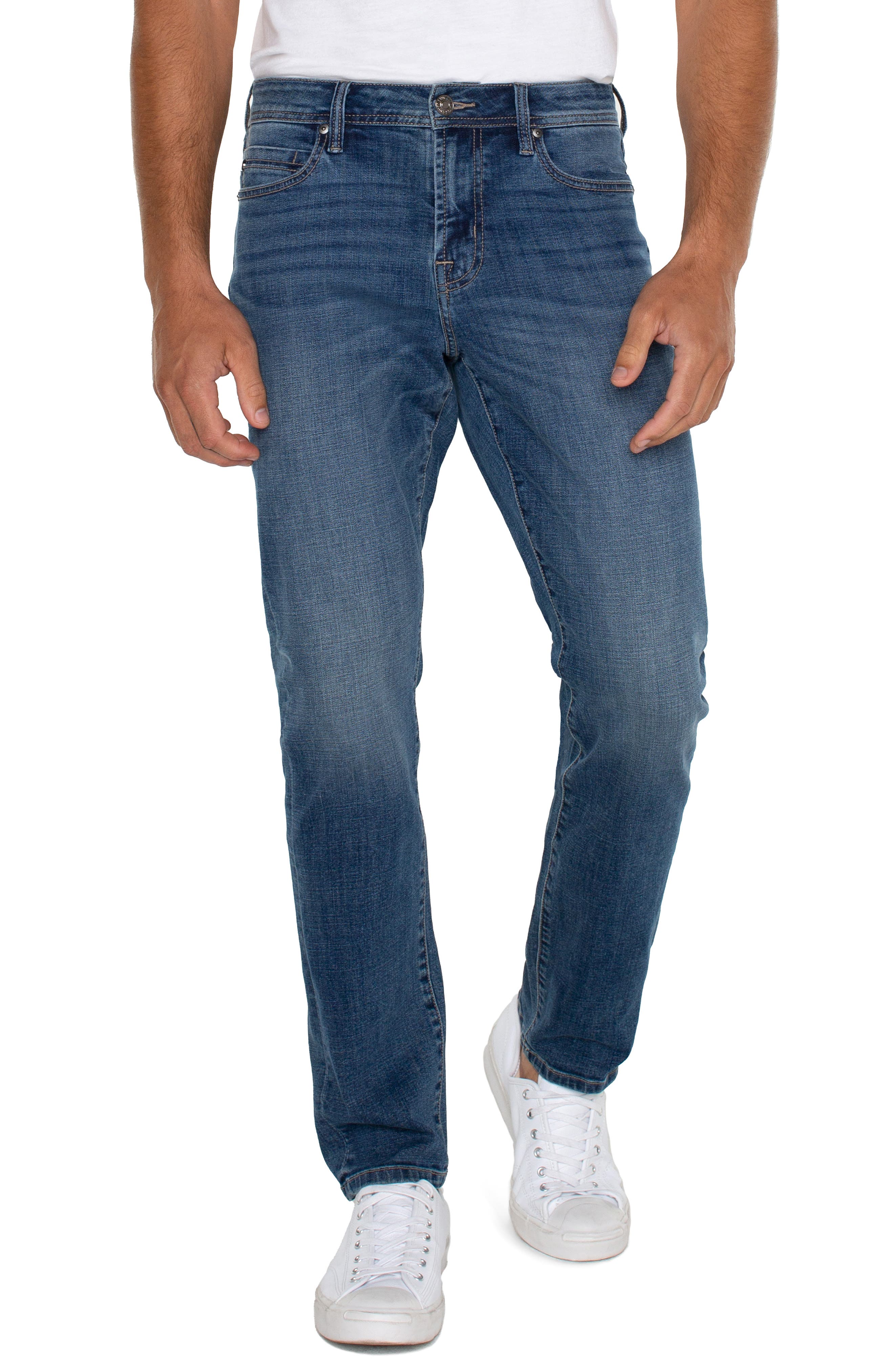 Liverpool Los Angeles Kingston Modern Stretch Straight Leg Jeans