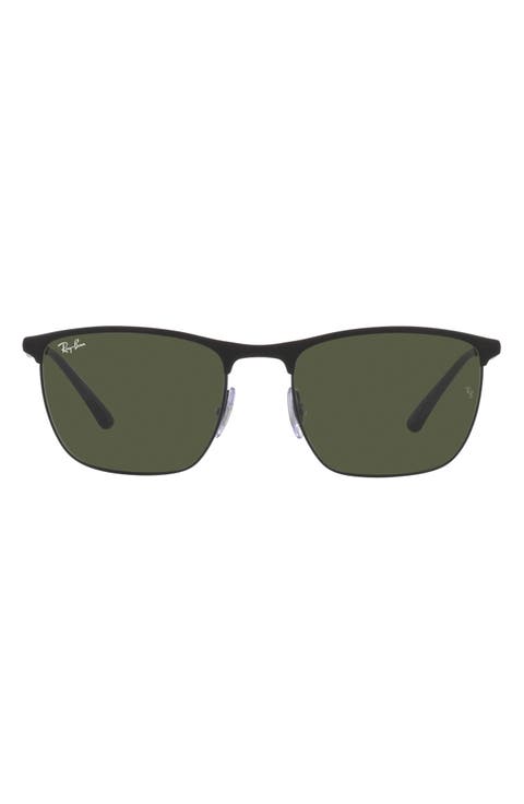 57mm Square Sunglasses
