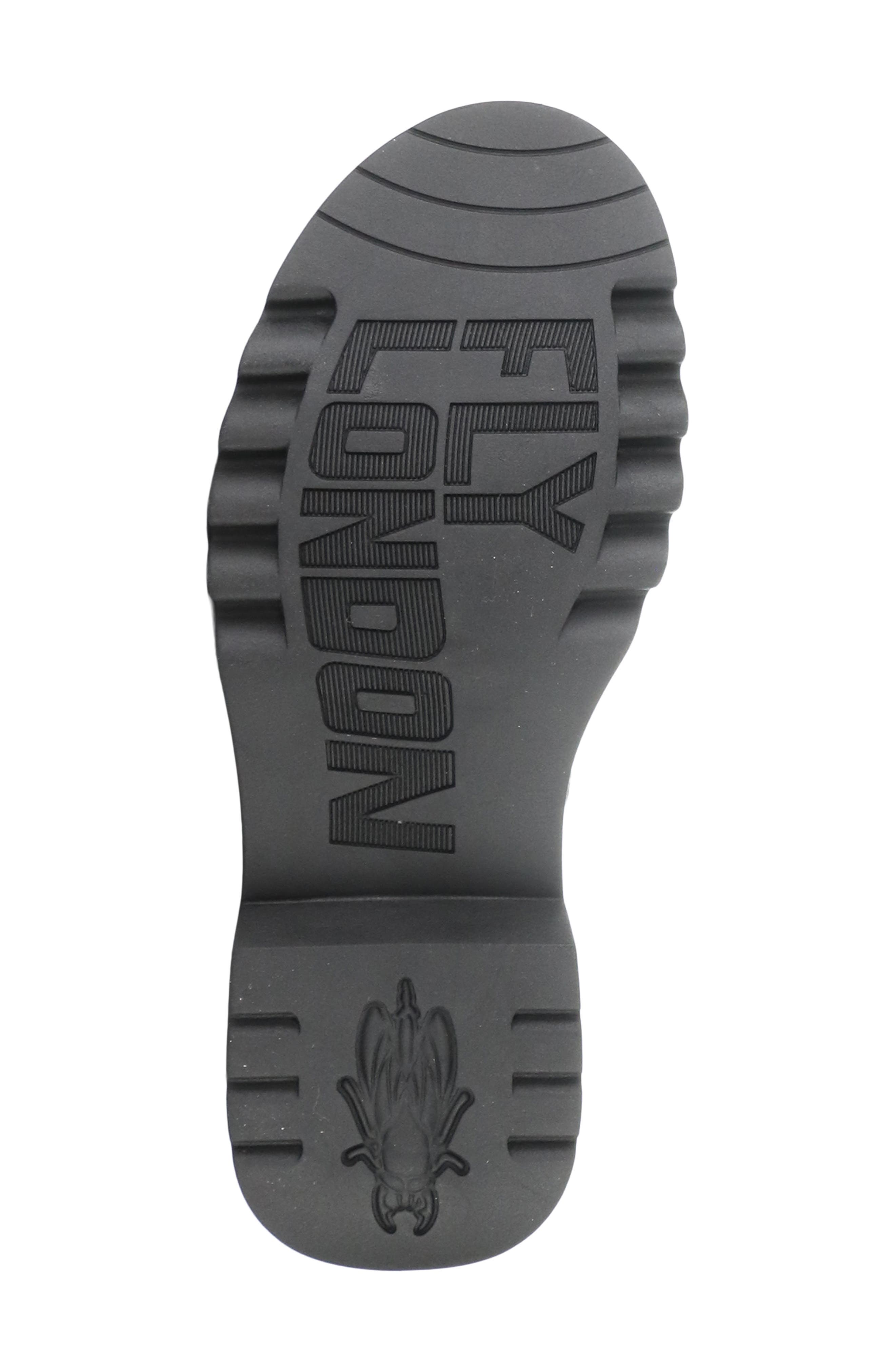 Fly London Mufe Platform Wedge Bootie, Alternate, color, Elephant