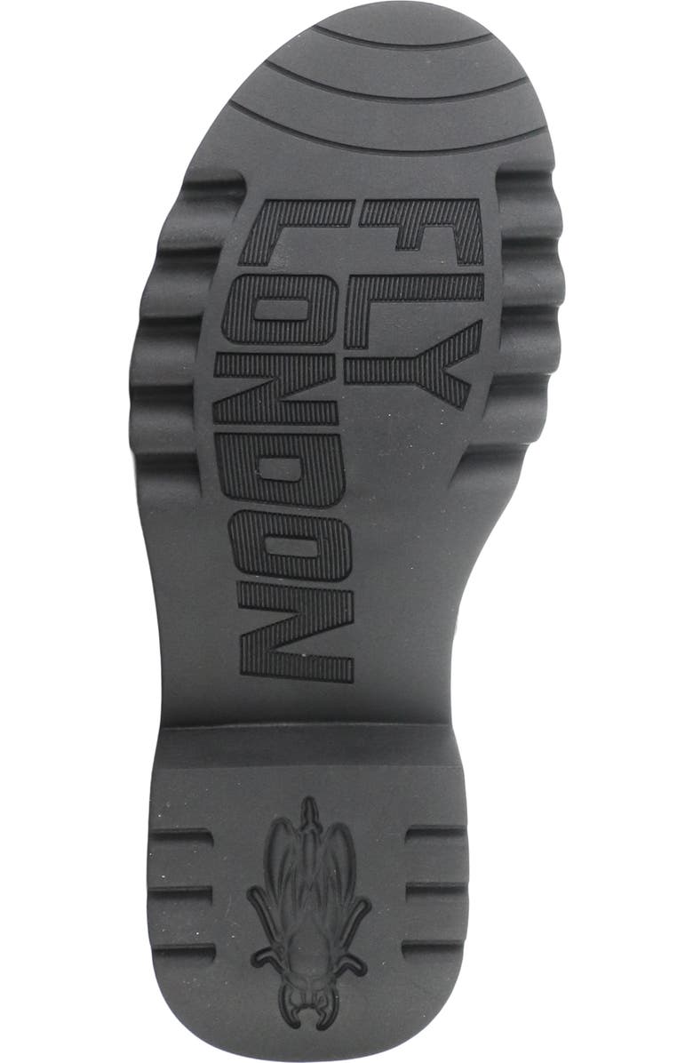 Fly London Mufe Platform Wedge Bootie, Alternate, color, Elephant