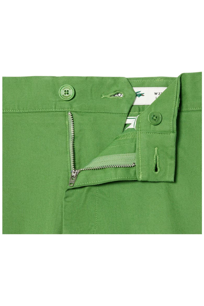 Flat Front Cotton Stretch Twill Chinos, Alternate, color, LAMBS LETTUCE