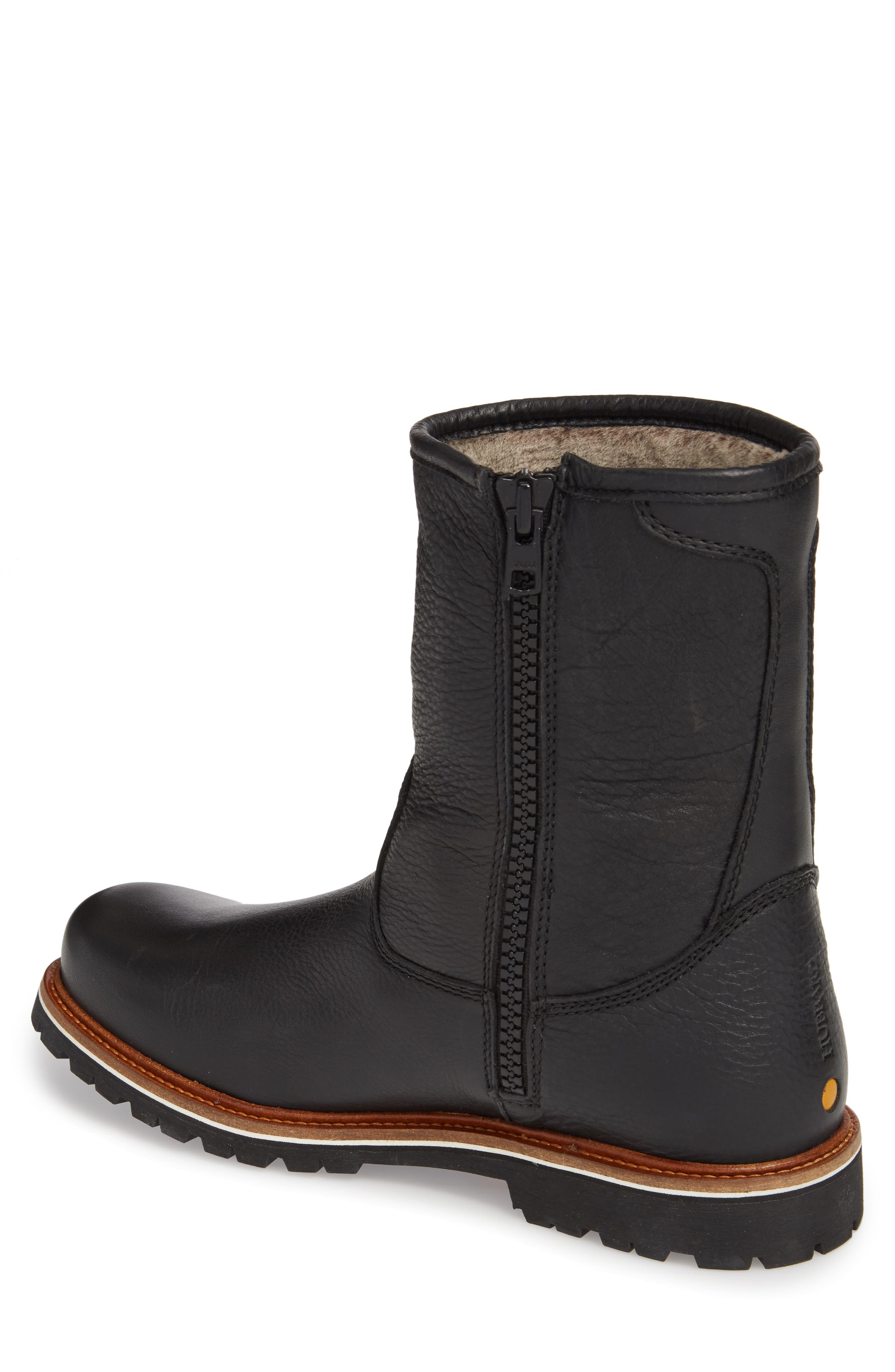 Samuel Hubbard Snow Lodge Waterproof Gore-Tex<sup>®</sup> Genuine Shearling Lined Boot, Alternate, color, 