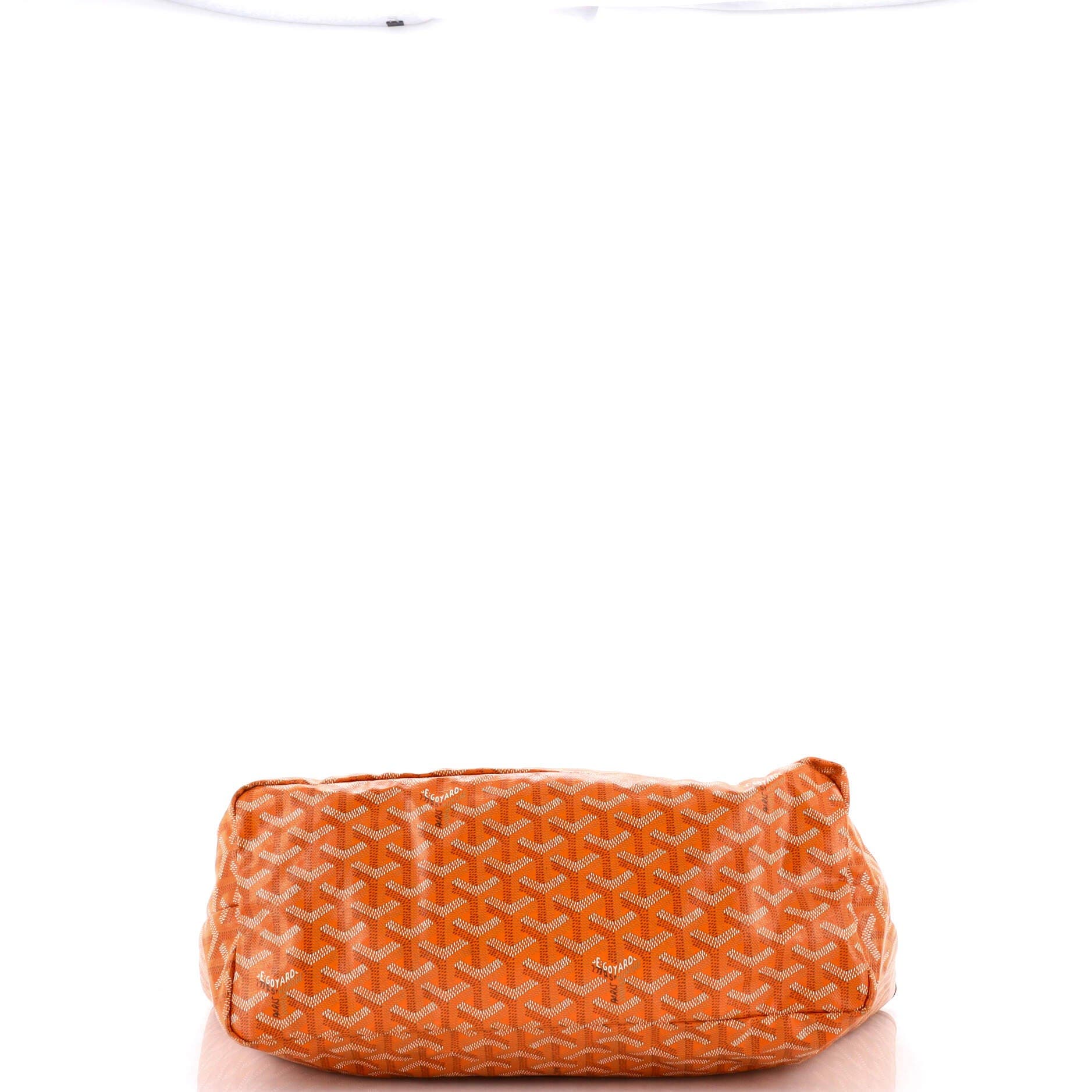 Pre-Owned Goyard Saint Louis Tote Coated Canvas PM, Alternate, color, Orange