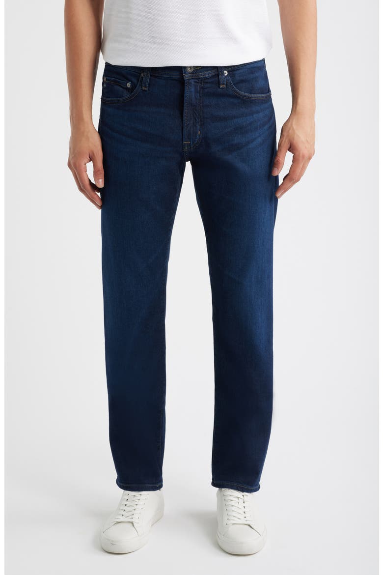 Protégé Straight Leg Jeans, Main, color, EVERGLADES