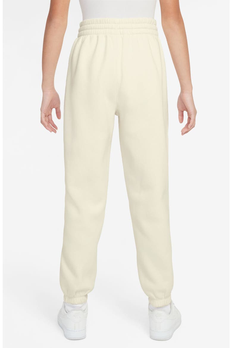 Kids' Sportswear Club Fleece Sweatpants, Alternate, color, SOFT PEARL/SFT PEARL/WHITE
