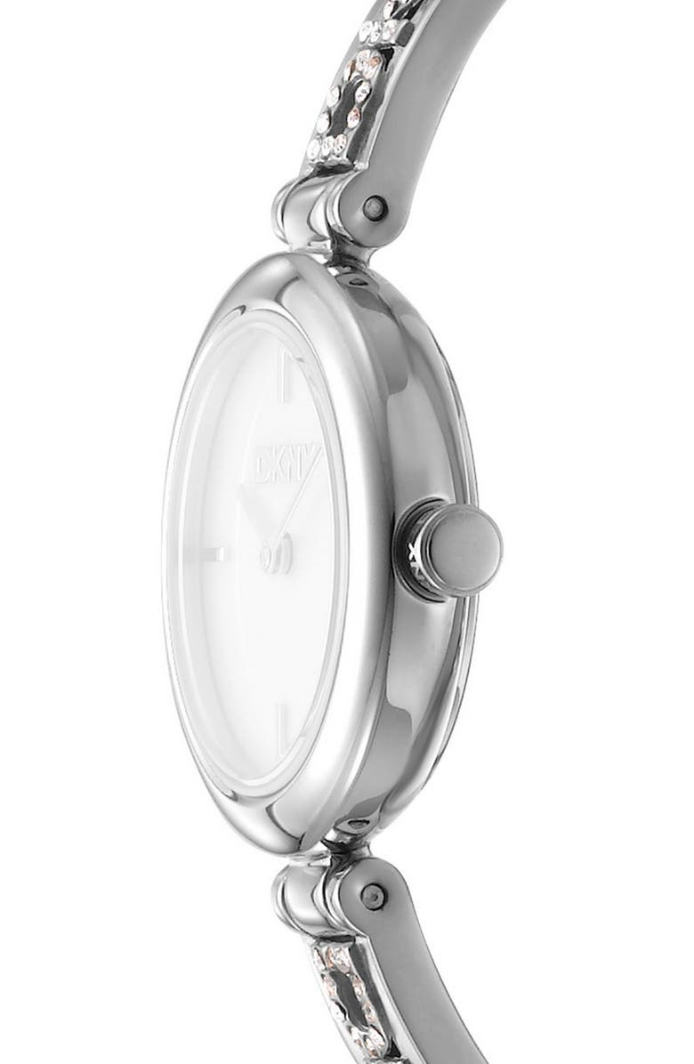 DKNY L 115-2 Bracelet Watch, Alternate, color, White Mop