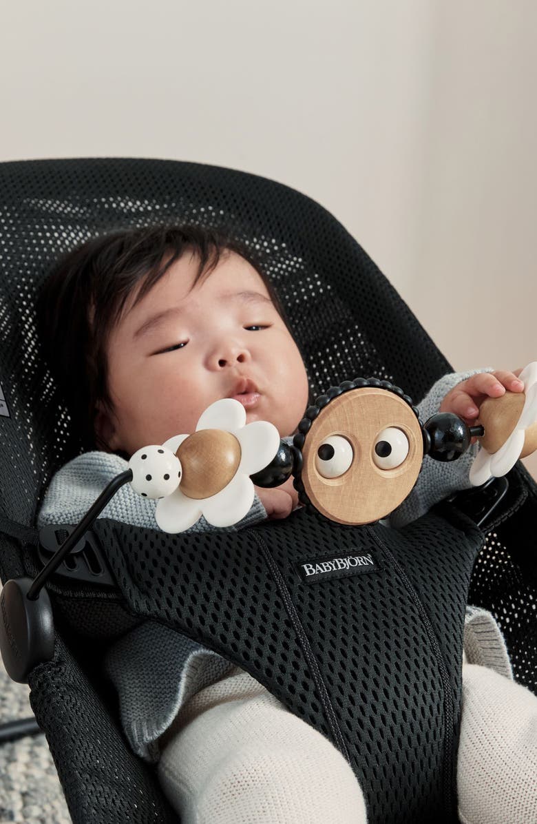 BabyBjörn Baby Bouncer Toy Bar, Alternate, color, Black/ White