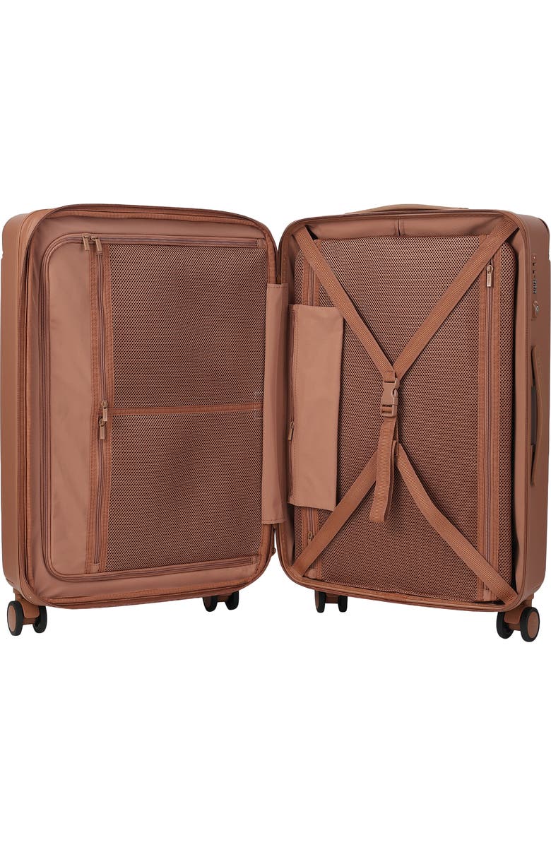 Hedgren Nostos Matte Medium Spinner Suitcase, Alternate, color, Tuscany