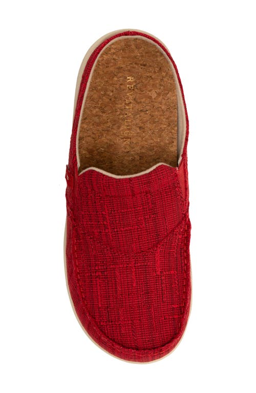 Revitalign Siesta Capri Mule In Red
