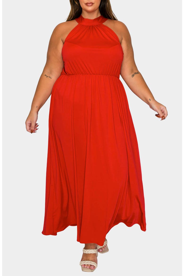 Cassia Maxi Dress, Main, color, RED