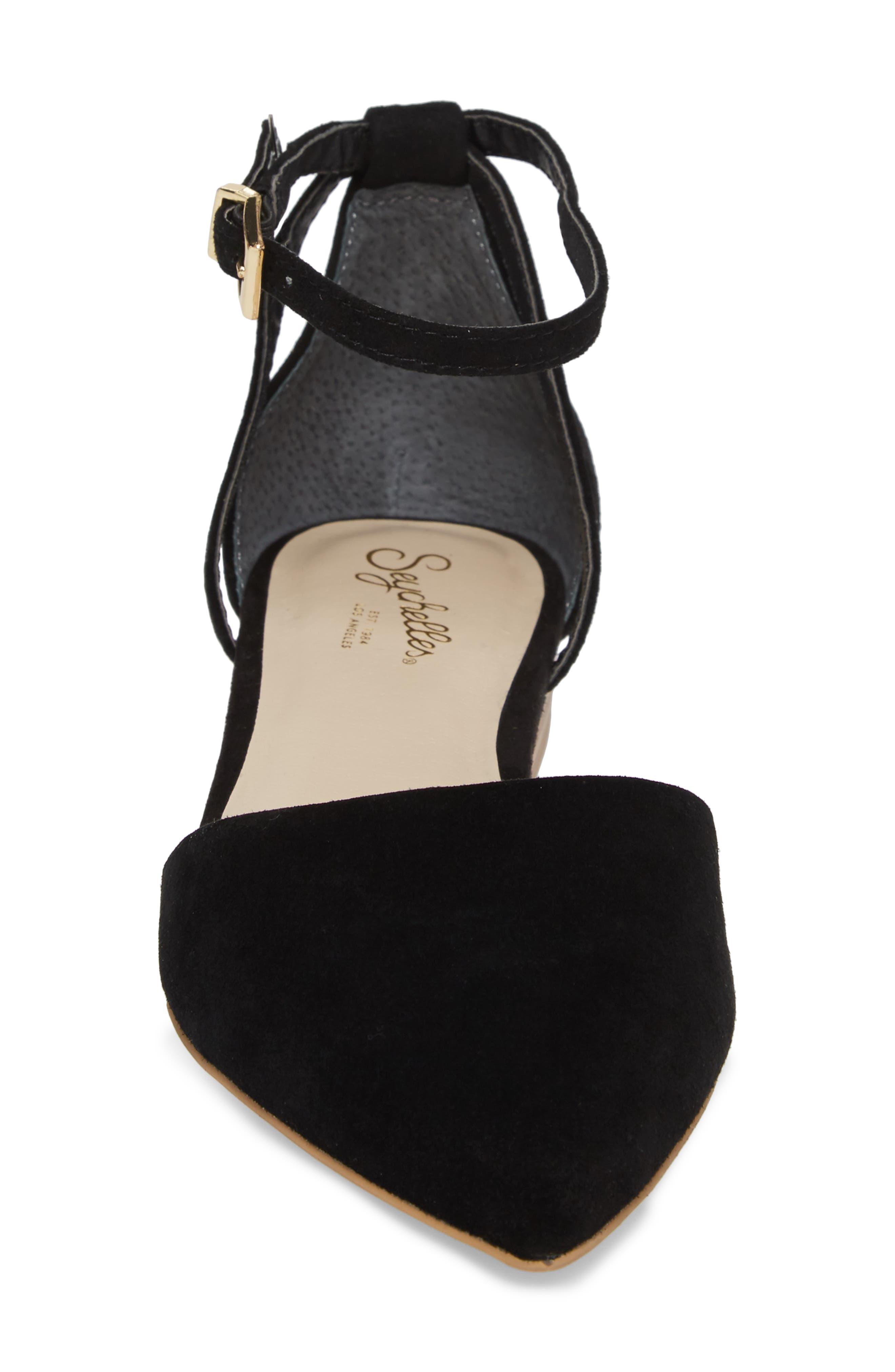 Seychelles Plateau Ankle Strap Flat, Alternate, color, 