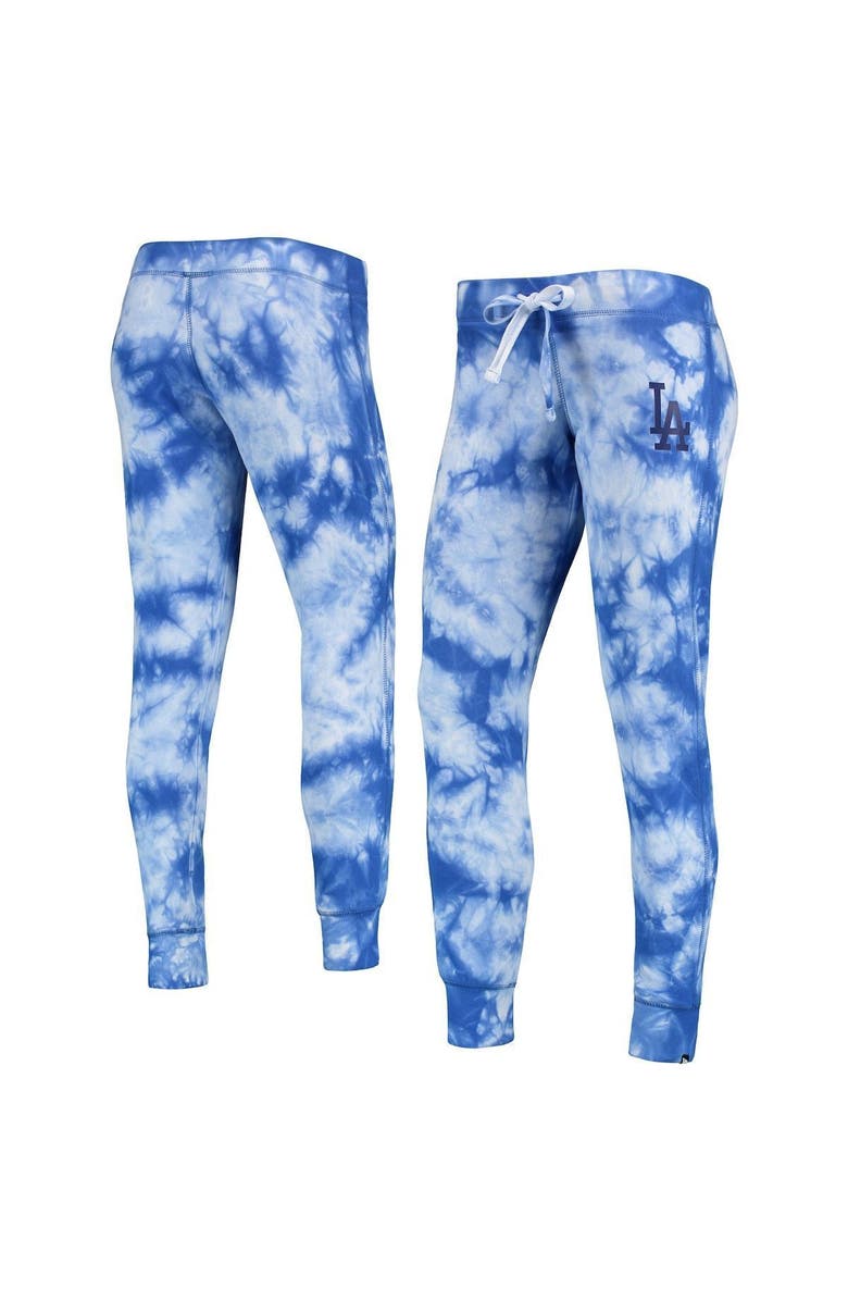 New Era Women's New Era Royal Los Angeles Dodgers Tie-Dye Jogger Pants, Alternate, color, Royal
