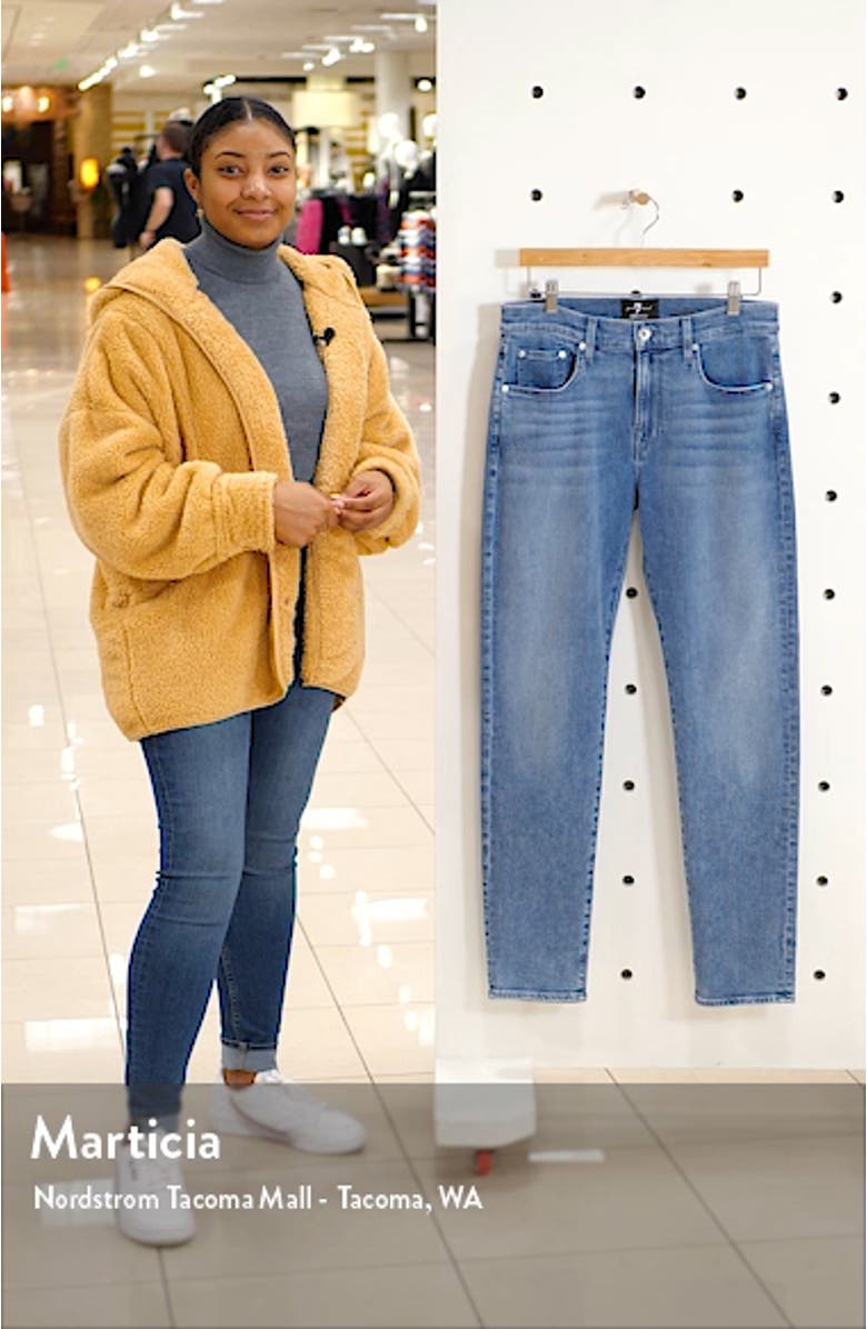 <sup>®</sup> Adrien Slim Fit Clean Pocket Skinny Jeans, sales video thumbnail