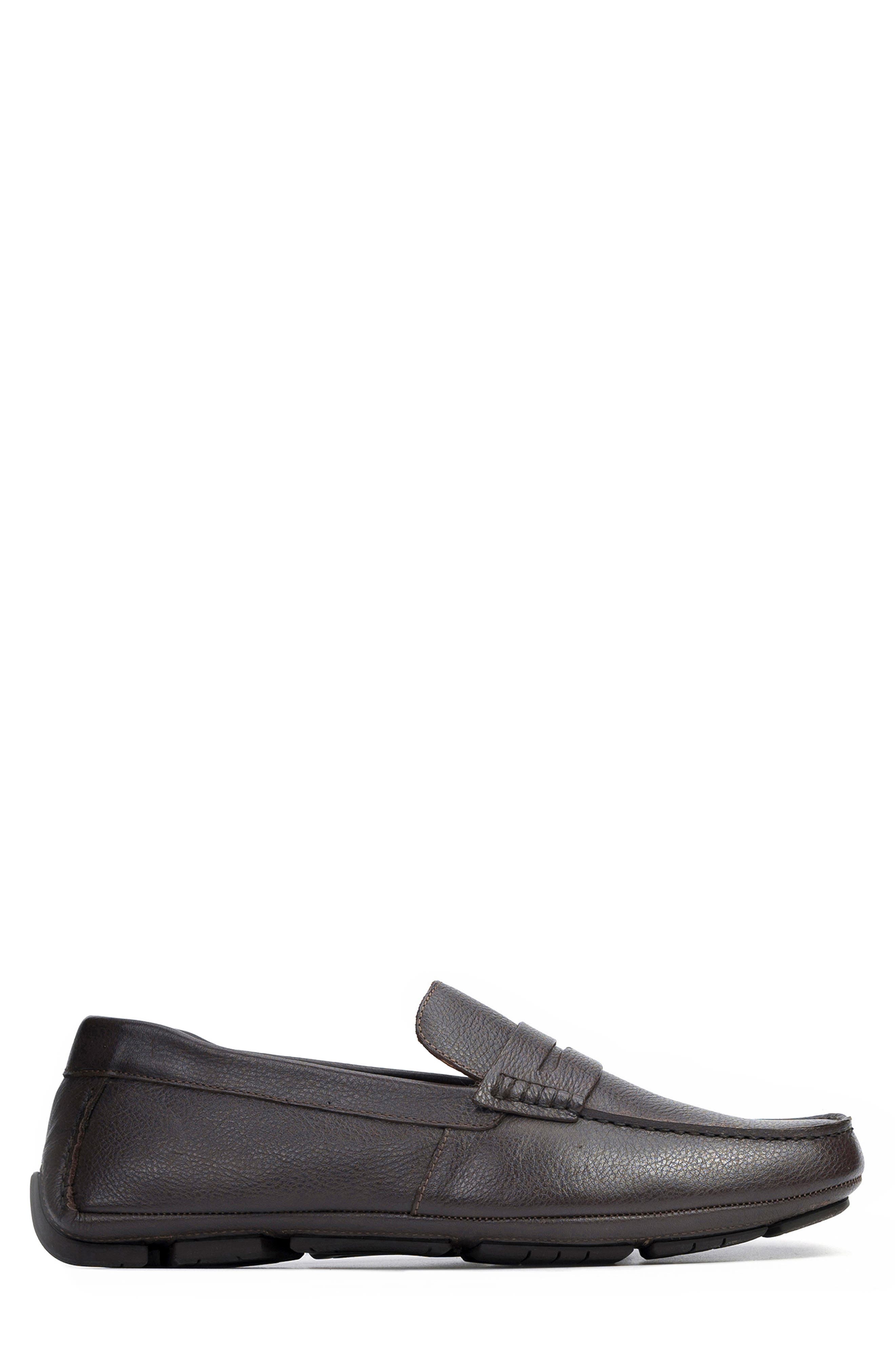Cruise Penny Loafer, Alternate, color, DARK BROWN