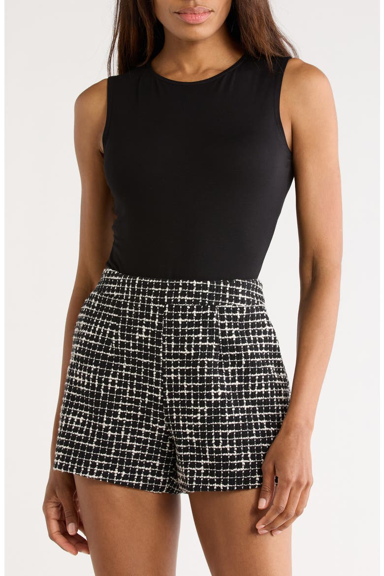 Amia Sleeveless Bodysuit, Main, color, BLACK