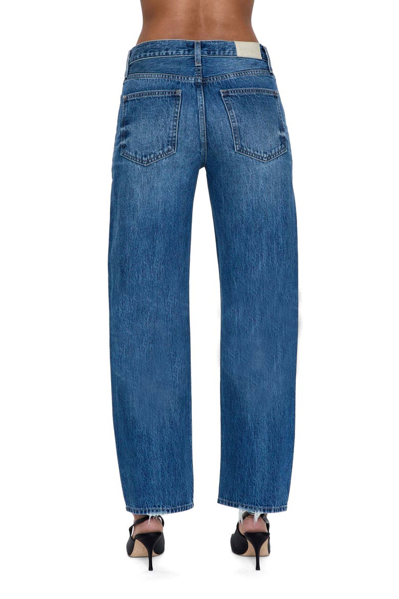 Lexi Distressed Studded Crop Barrel Jeans, Alternate, color, TRANSCEND