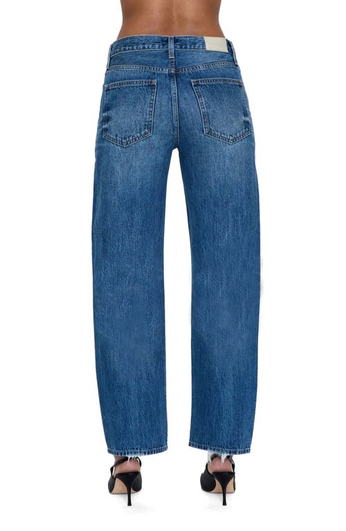 Pistola Lexi Distressed Ankle Wide Leg Jeans In Transcend