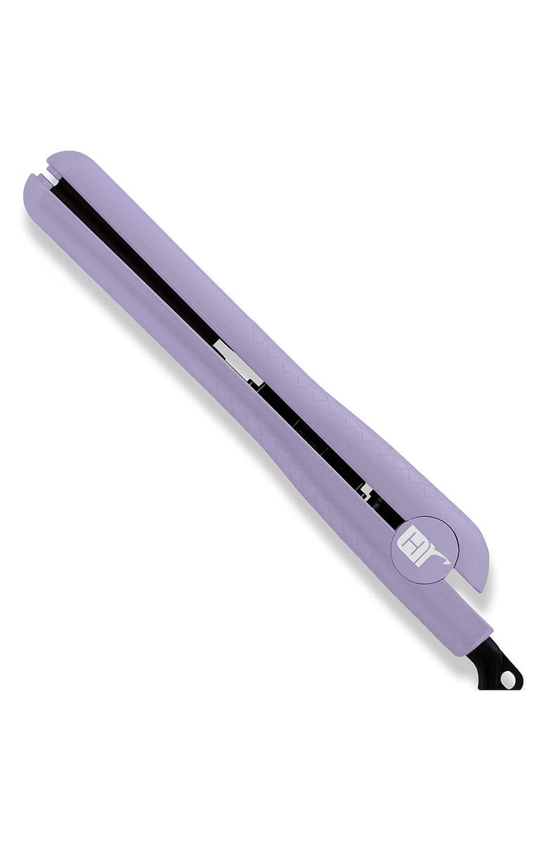 CORTEX BEAUTY Black Tourmaline Gemstone Plated 1.25 Ceramic Flat Iron, Alternate, color, 