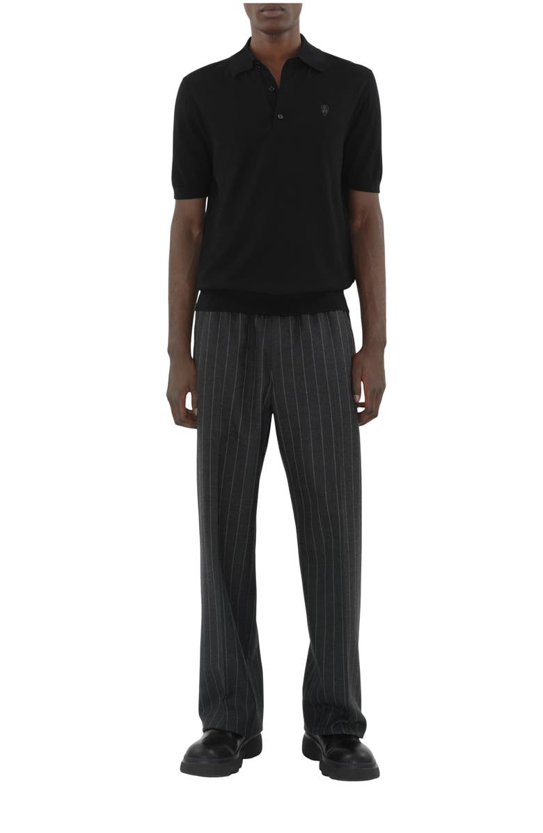 Burberry Wool Polo Shirt, Main, color, 