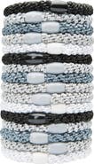L. Erickson Grab & Go 15-Pack Braided Ponytail Holders