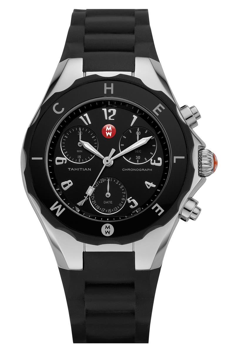 MICHELE 'Tahitian Jelly Bean' Watch, 40mm, Main, color,