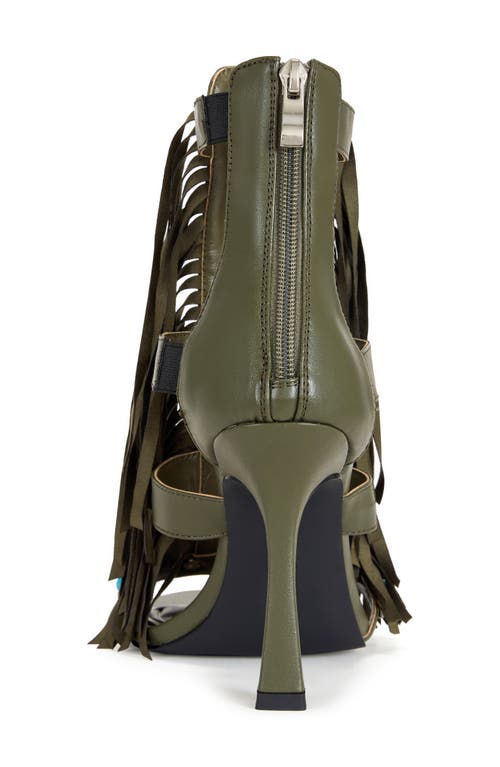 Azalea Wang Sumac Embellished Tassel Sandal In Multi