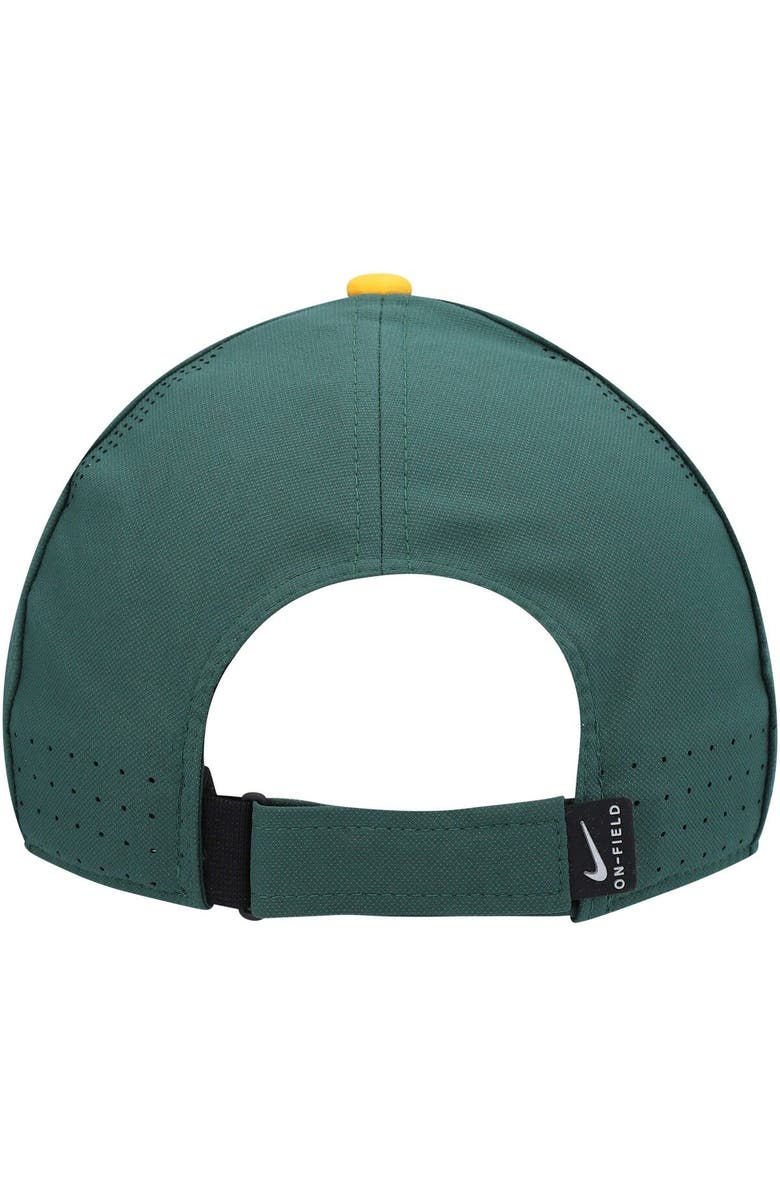 Nike Men's Nike Green NDSU Bison 2021 Sideline Legacy91 Performance Adjustable Hat, Alternate, color, 