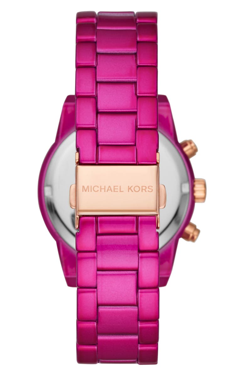 Michael Kors 'Ritz' Chronograph Bracelet Watch, 37mm, Alternate, color, 