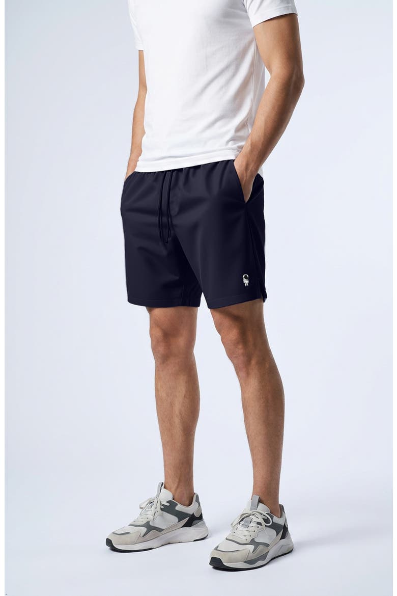 Mens Astronaut Midweight Active Short, Alternate, color, Navy Blue