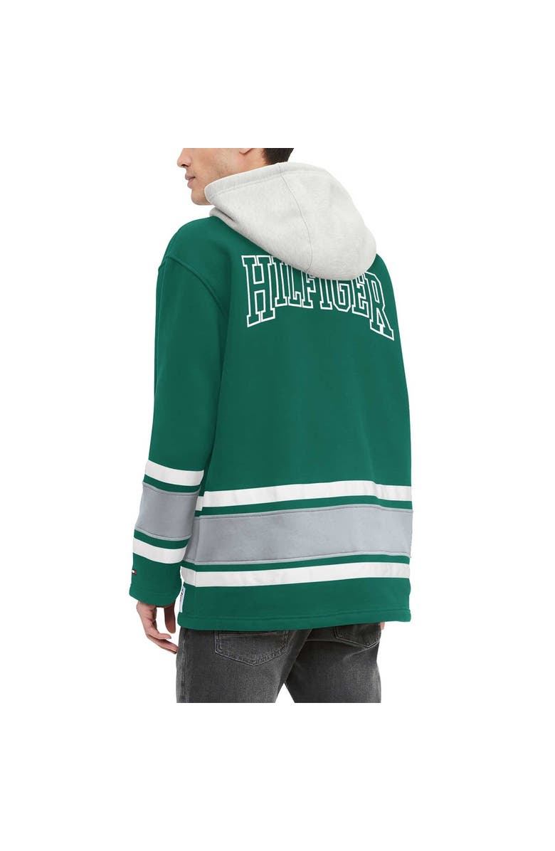 Tommy Hilfiger Men's Tommy Hilfiger Green New York Jets Ivan Fashion Pullover Hoodie, Alternate, color, 