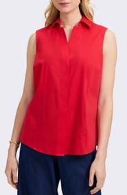 Foxcroft Taylor Non-Iron Sleeveless Shirt