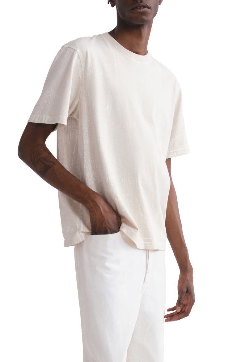 Asha Paint Print T-Shirt, Alternate, color, TEMPO SOFT WHITE