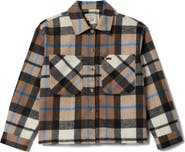 Brixton Bowery Plaid Flannel Button-Up Shirt