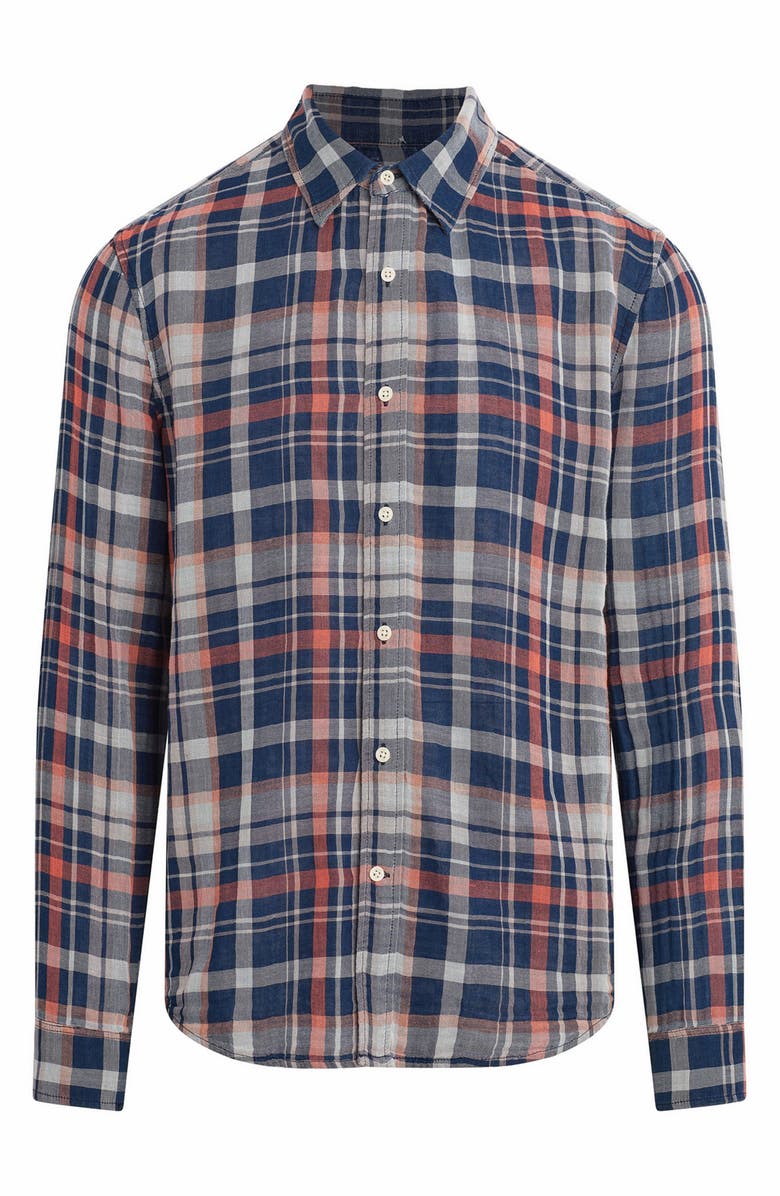 Joe's Oliver Plaid Cotton Button-Up Shirt, Alternate, color, 