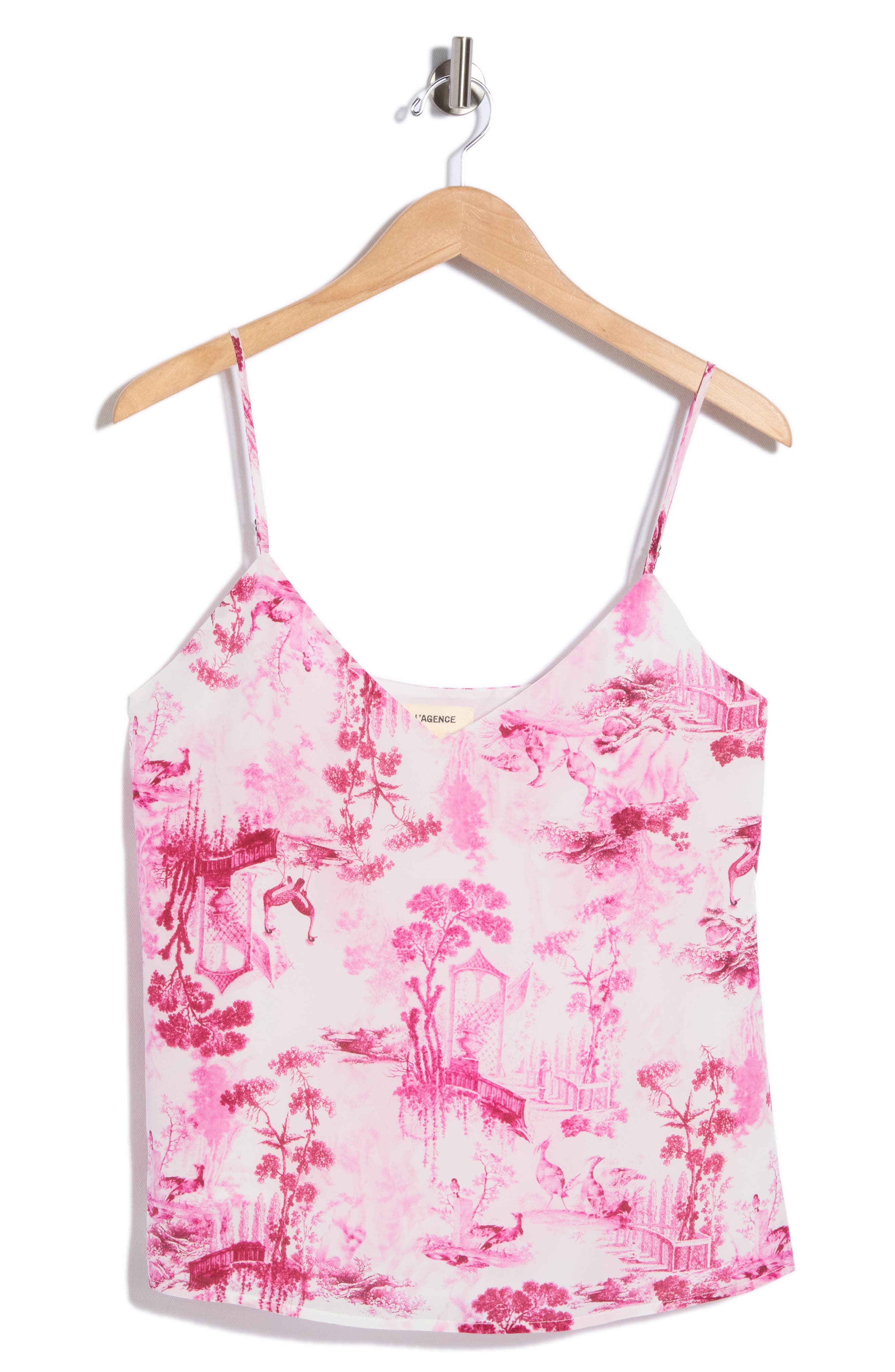 L'AGENCE Jane Toile Spaghetti Strap Top (Women) | Nordstromrack