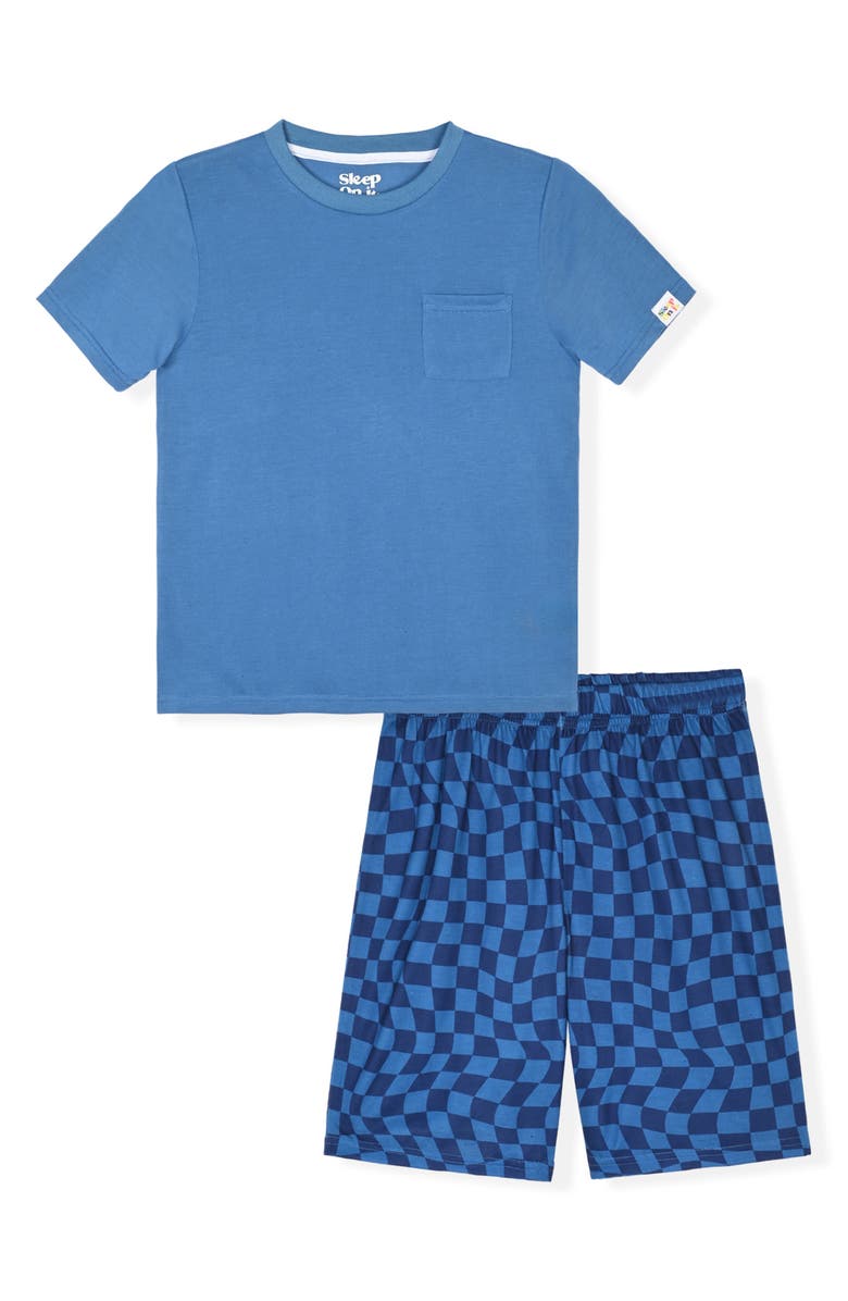 CLOUD NINE Kids' Two-Piece Short Pajamas, Main, color,