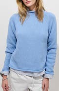 Alex Mill Eastport Roll Trim Long Sleeve Sweater