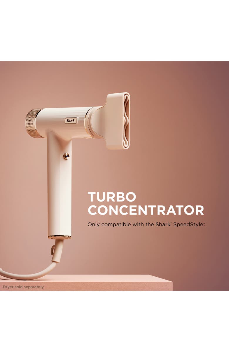 SHARK SpeedStyle Turbo Concentrator Attachment, Alternate, color,