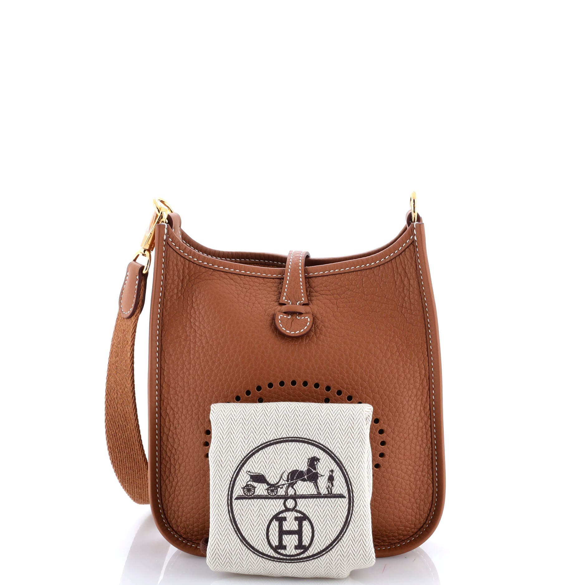 Pre-Owned Hermes Evelyne Bag Gen III Clemence TPM, Alternate, color, 