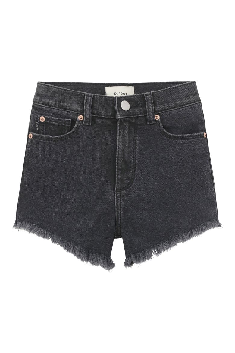 Kids' Lucy Cutoff Denim Shorts, Main, color, NIGHTSHADE