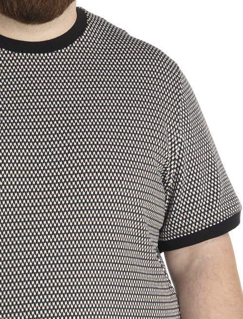 TRUE NATION BY DXL TRUE NATION BY DXL BIG & TALL TEXTURED T-SHIRT