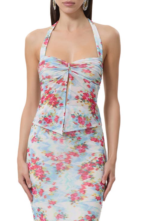 Toka Floral Halter Top