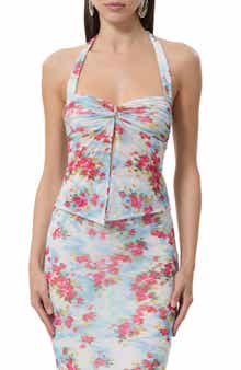 Toka Floral Halter Top