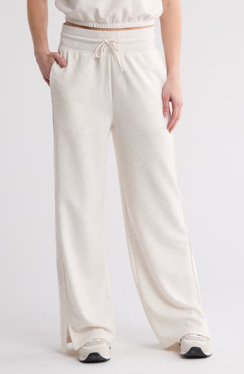 Ease of Mind Scuba Knit Loose Fit Wide Leg Pants