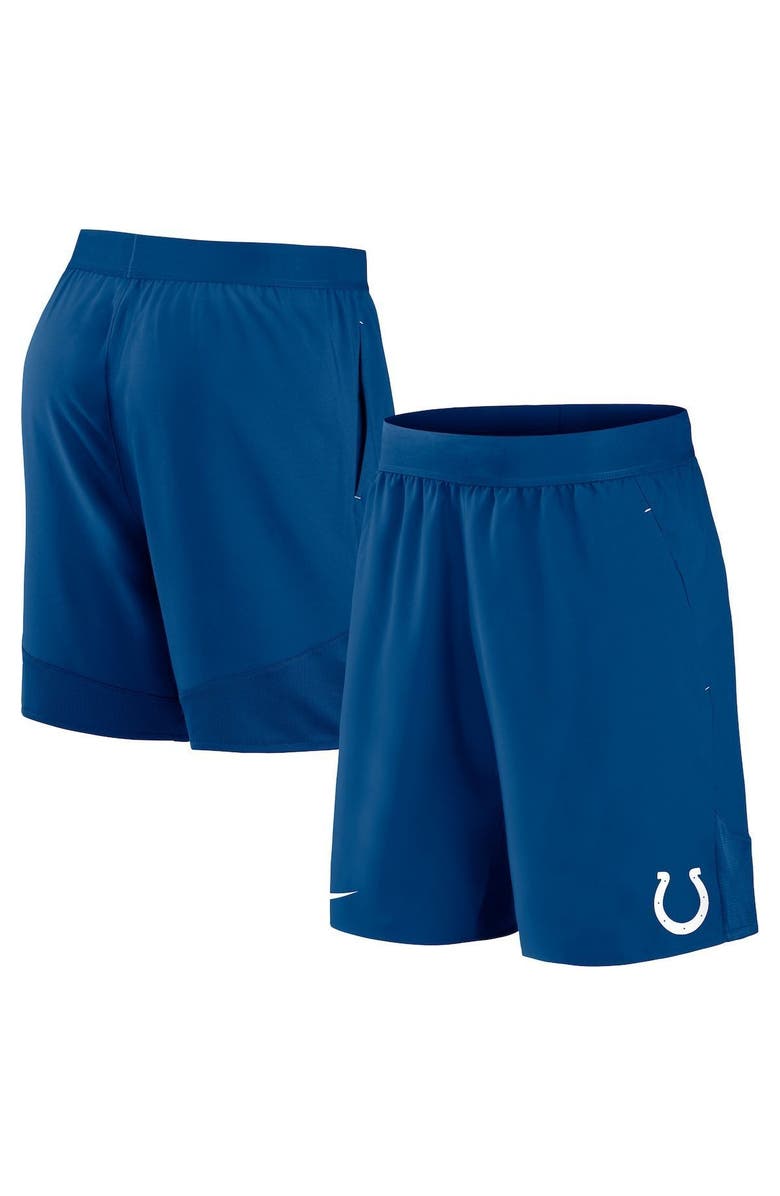 Nike Men's Nike Royal Indianapolis Colts Stretch Woven Shorts, Main, color,