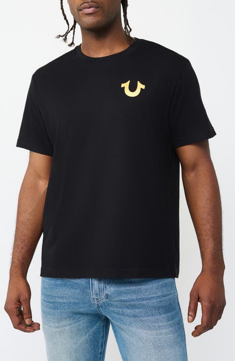 Marker Script Buddha Graphic T-Shirt