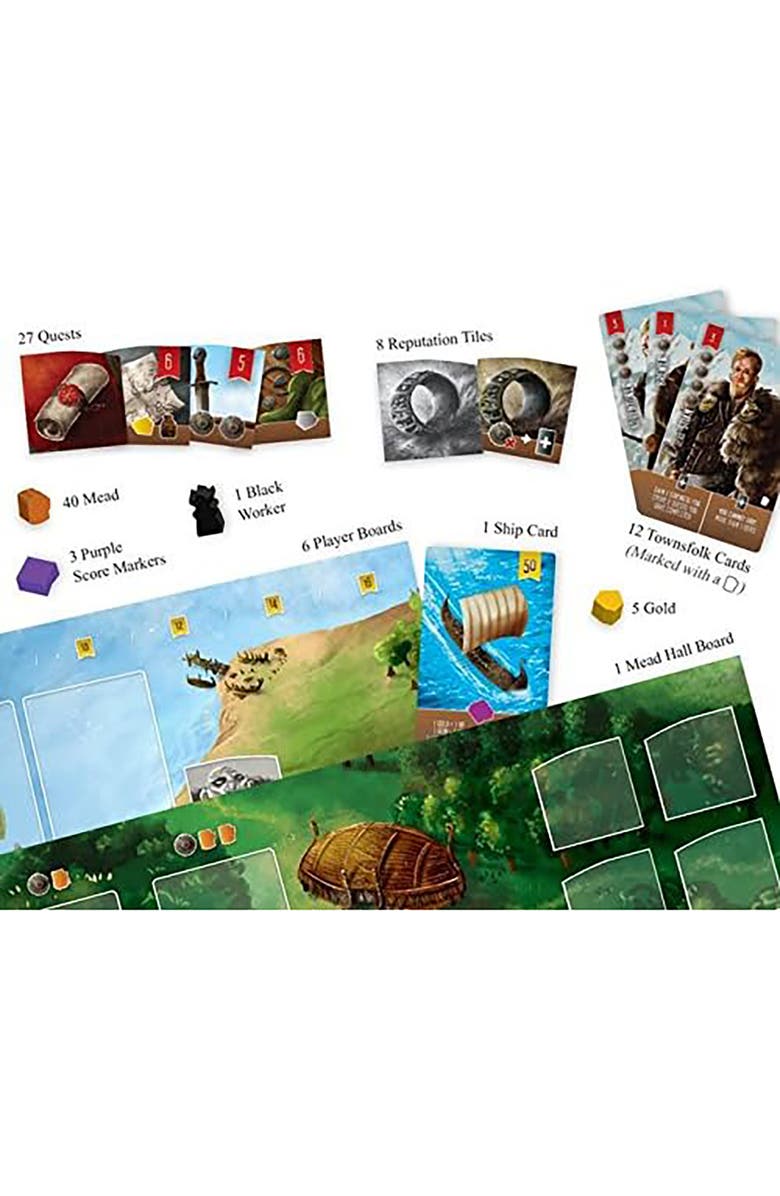 Renegade Game Studios Raiders Of The North Sea Hall Of Heroes, Kids & Adults, Alternate, color,